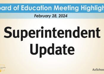 Superintendent Update | February 28, 2024 | Board of Education