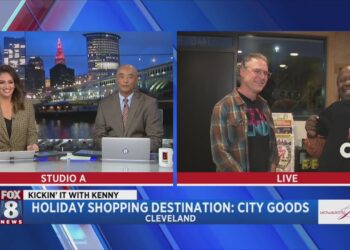 Kenny finds a very cool t-shirt shop at City Goods