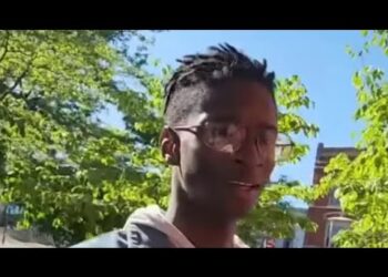 YPSILANTI GHETTO APE ATTACKS LIKE HE STILL LIVES IN THE JUNGLE INSTEAD OF MICHIGAN—STUPID MONKEY