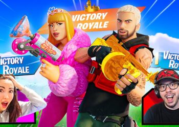 Winning *EVERY GAME* With My Girlfriend in Chapter 2 Remix!