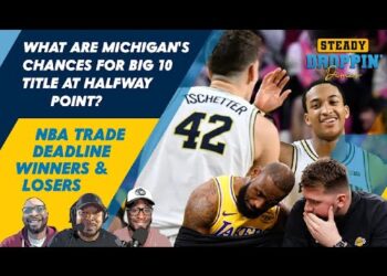 Steady Droppin' Dimes – Big 10 title contenders at halfway point: What are Michigan's chances?