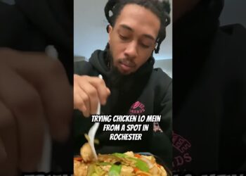 Chicken lo mein review #foodcritic #detroit #shorts #foodie #foodreview #subscribe