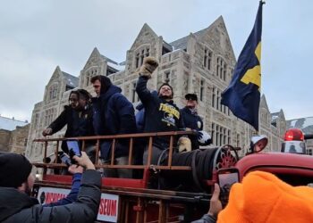 University of Michigan Football Championship Parade (Full Parade) || Ann Arbor, Michigan