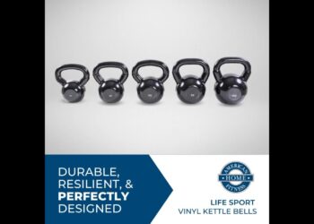 LIFE SPORT VINYL KETTLE BELL
