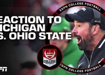 REACTION to The Game: Michigan defeats Ohio State (📍@HomeDepot) | The CFB Show