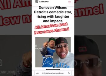 Donovan Wilson: A Detroit Comedic Star! #comedy #detroit #news #detroitbecomehuman