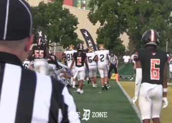 Belleville 2025 OLB/DB/RB Andre Thomas Jr. (Central Michigan commit) full highlights vs. Clarkston