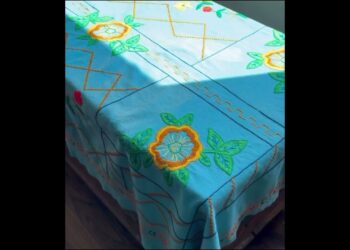 Cotton wool blended blanket from Trade Days in Canton, TX. #fashion #vintage #handmade
