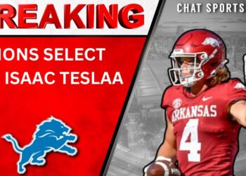 Detroit Lions Draft WR Isaac TeSlaa In NFL Draft Trade