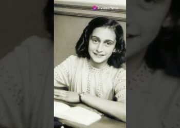 Anne Frank's Life and Diary in 60s #shorts #shortvideo #youtubeshorts #annefrankhouse #annefrank