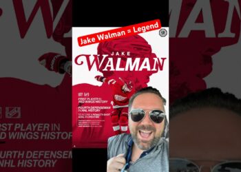 Is Jake Walman the best defenseman in Detroit Red Wings history? ￼