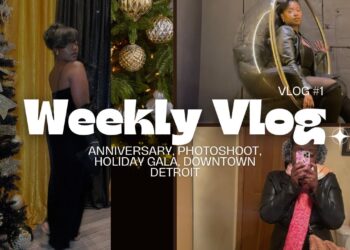 Weekly Vlog- Chit Chat + Photoshoot, Downtown Detroit, Holiday Events + Networking