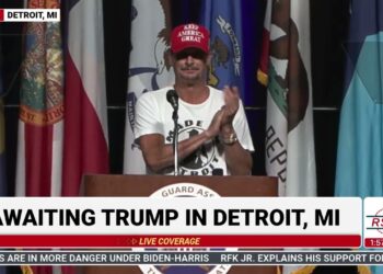 WATCH: Kid Rock Introduces Trump at National Guard Event in Detroit, MI – 8/26/24