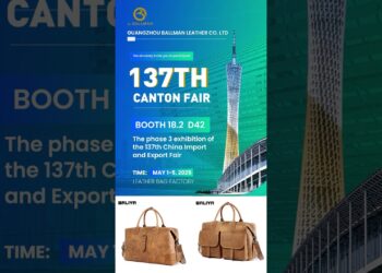 Canton Fair 2025! #cantonfair2025 #factory #custom #bag #leatherbag #wallet