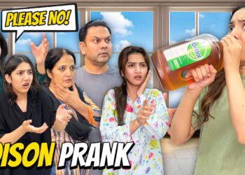 Poison Prank with My Family🤮|Hira ne Gusse mein THAPAR maar dia😱|Sistrology