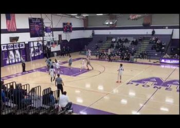 Micah Powell, Ann Arbor Pioneer Basketball, 28pts, 8 rebounds, 70% 3FG 7-10, 5/6 FT. Conference win.