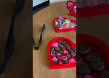 All day chocolate treats in the leasing office! Happy Valentines Day! #LoveDay ##chocolates