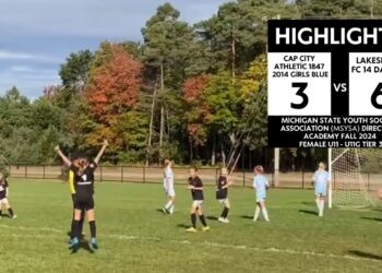 Game Highlights | Cap City Athletic 1847 2014 Girls Blue vs Lakeshore FC 14 DA Girls, 3 – 6