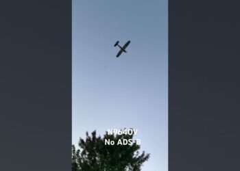 N9640V No ADS-B Harold Pinsky Ann Arbor MI #AerialStalker #aviation #flying #generalaviation