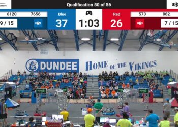 Michigan Advanced Robotics Competition 2024   Qualification Match 50