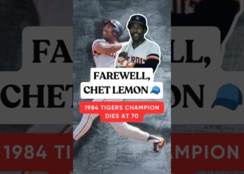 Farewell, Chet Lemon 🧢 1984 Tigers Champion Dies at 70 #shorts #sportsnews ,#sports