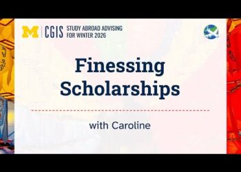 Finessing Scholarships (Winter Advising Fair)