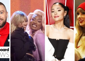 Taylor Swift Cheers on Chiefs With Kelce Family, LE SSERAFIM’s Mini Album & More | Billboard News