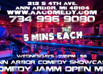 Ann Arbor Comedy Showcase (Comedy Jamm/Open Mic)