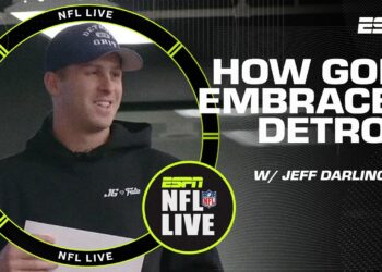 Jared Goff’s impact on the community in Detroit | NFL Live