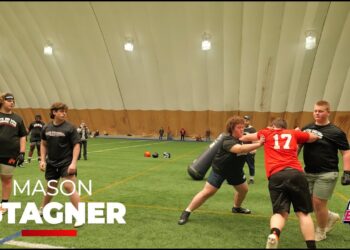 Mason Stagner – Ann Arbor Skyline (Michigan) – 2024 Elite Big Man Camp Highlights