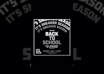 IT’S SNEAKER 👟 SEASON “JOIN US” BACK TO SCHOOL • Kids Foot Locker 8/18 – 2-6PM 18900 MICHIGAN AVE,