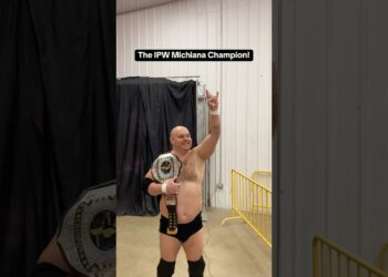 The Michiana Champion! #ipw #indiewrestling #annarbor #annarbor
