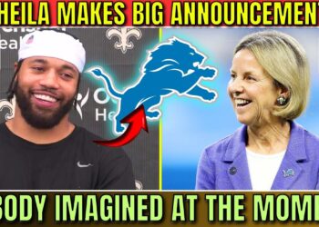 EXCITING NEWS FOR LIONS FANS! BIG CONTRACT DONE? SHEILA CONFIRMS! DETROIT LIONS NEWS