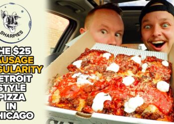 This Is Chicago's *NEW* Elite Detroit-Style Pizza | Sharpies Pizza 🍕🏆