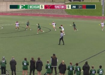 Highlights from the YSU vs Eastern Michigan women's lacrosse game | April 21, 2024