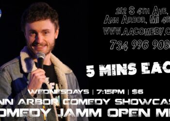 Ann Arbor Comedy Showcase (Comedy Jamm/Open Mic) Part 2