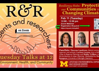 “Resiliency Hubs: Protecting our Communities in our Changing Climate”