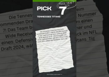NFL Mock Draft 2024 – Wer wählt wen in Runde 1? Hier ist Pick Nummer 7