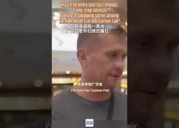 Video | Canton Fair drives record high in Guangzhou's tax refunds for overseas visitors
