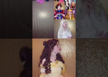 Cosplayers multiple personalities #Belle #Ariel #anna #bobsburger #disney #funny
