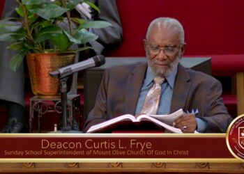 Mount Olive Church Of God In Christ Sunday School 2.9.2025