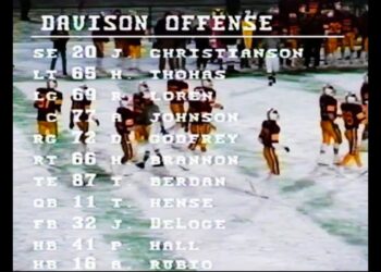 1987 State Semi finals Davison  vs  Ann Arbor