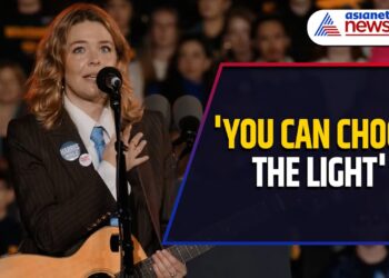 'You Can Choose the Light': Musician Maggie Rogers Joins Kamala Harris in Ann Arbor, Michigan