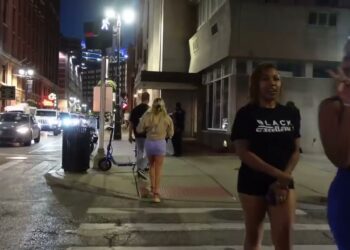 DJ THURST LIVE DOWNTOWN DETROIT NIGHT  WALK IN 4K
