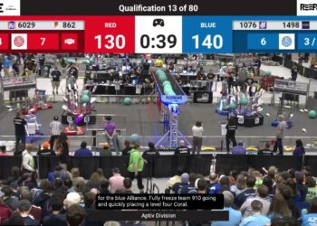 Qualification 13 – 2025 FIRST in Michigan State Championship – Aptiv Division