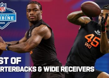 Best of Quarterbacks & Wide Receivers | 2025 NFL Scouting Combine
