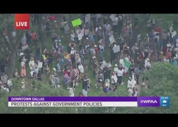 'No Kings' protest live coverage: A look at protests in Denton and Dallas