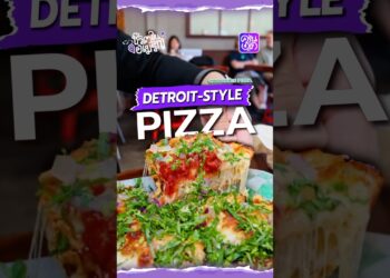 Detroit-Style Pizza: The Best Pizza Isn’t Circular, It’s Rectangular! #pizza #pizzalover #food