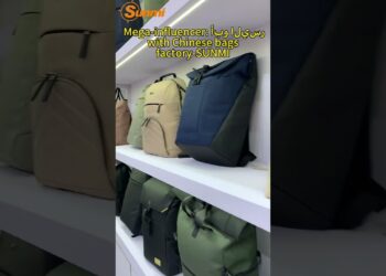 When a 500K-Follower Expert Visits Your Booth in Canton Fair  #highqualitybag#Backpack#Backpackbag