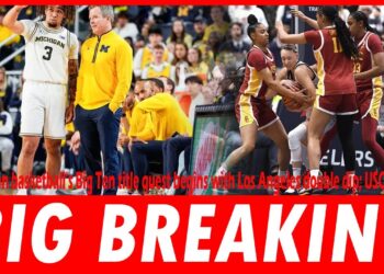 Michigan basketball's Big Ten title quest begins with Los Angeles double dip; USC up first